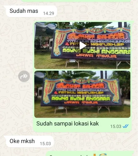 Pengiriman Papan Bunga Pademangan Timur