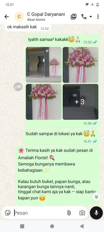 Pengiriman Karangan Bunga Pademangan Timur