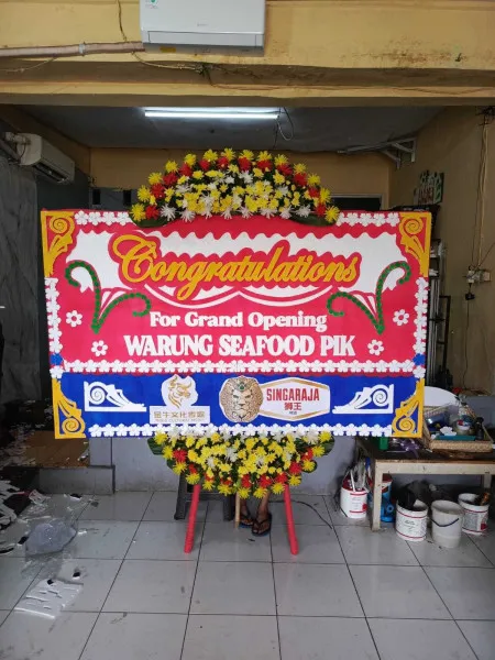 Papan Bunga Ucapan Selamat Pademangan Timur