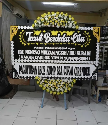 Papan Bunga Duka Pademangan Timur