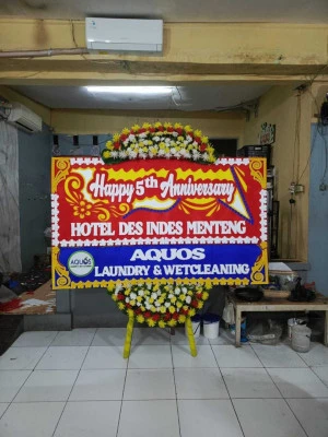 Papan Bunga di Pademangan Timur