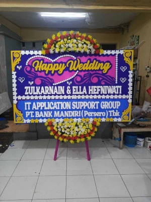 Papan Bunga di Pademangan Timur